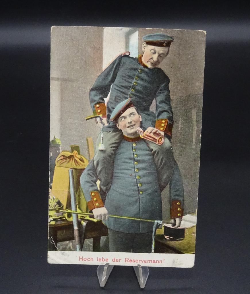 Duitse postkaart Reservemann wo1 (190/4), Ophalen of Verzenden, Overige soorten, Overige typen