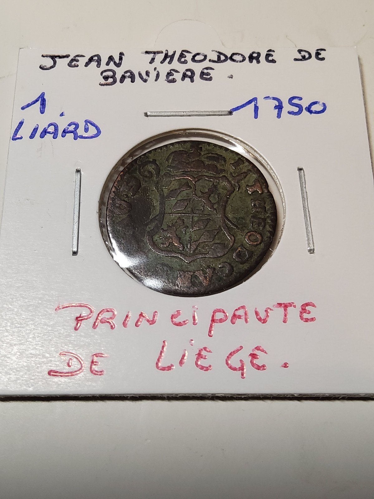 principauté de liege, Enlèvement ou Envoi, Belgique, Monnaie en vrac