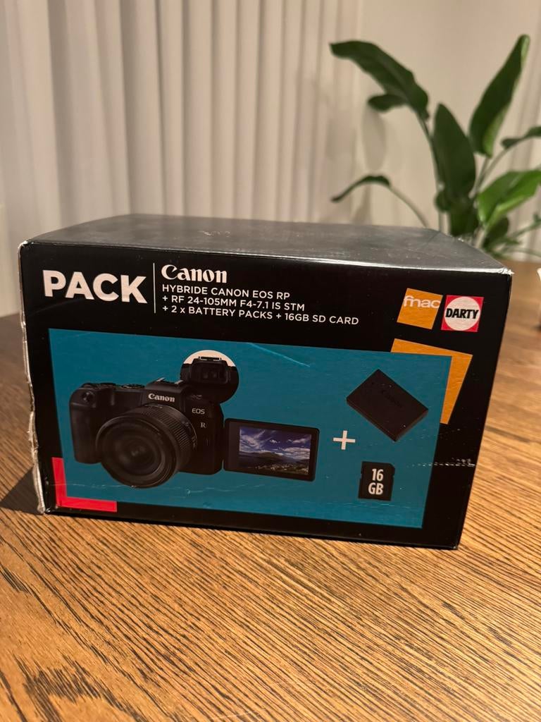 Canon Fototoestel - Hybride EOS RP Pack - Nieuw - Spotprijs, Audio, Tv en Foto, Ophalen of Verzenden, Zo goed als nieuw, Canon