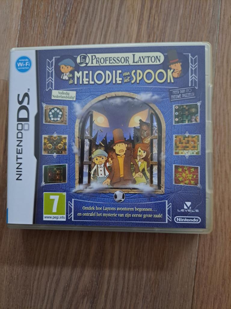 Professor Layton and the Spectre's Call (nederlands), Games en Spelcomputers, Games | Nintendo DS, Ophalen of Verzenden, Puzzel en Educatief