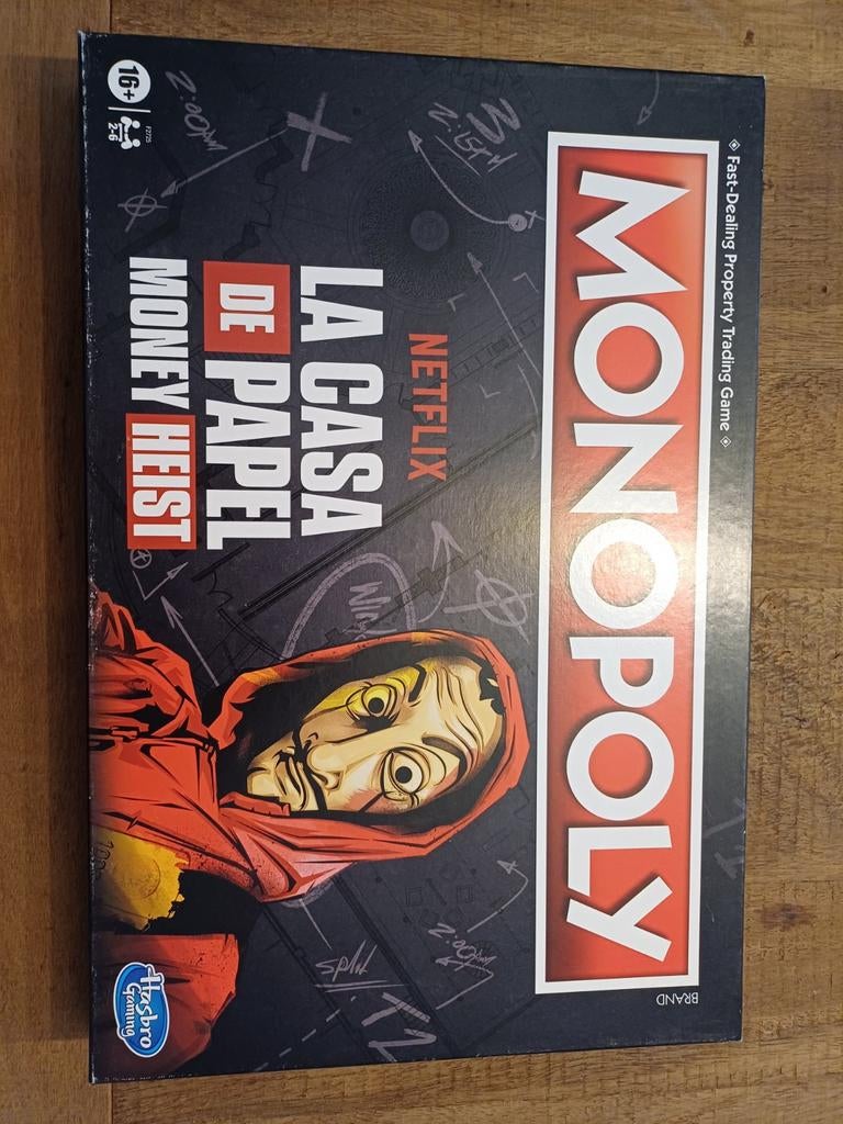 Monopoly La Casa De Papel, Ophalen of Verzenden