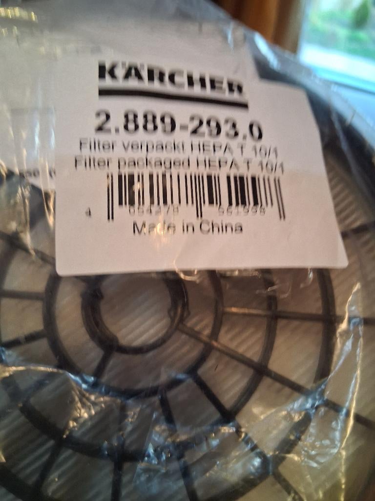 karcher hygienefilter, Ophalen, Nieuw