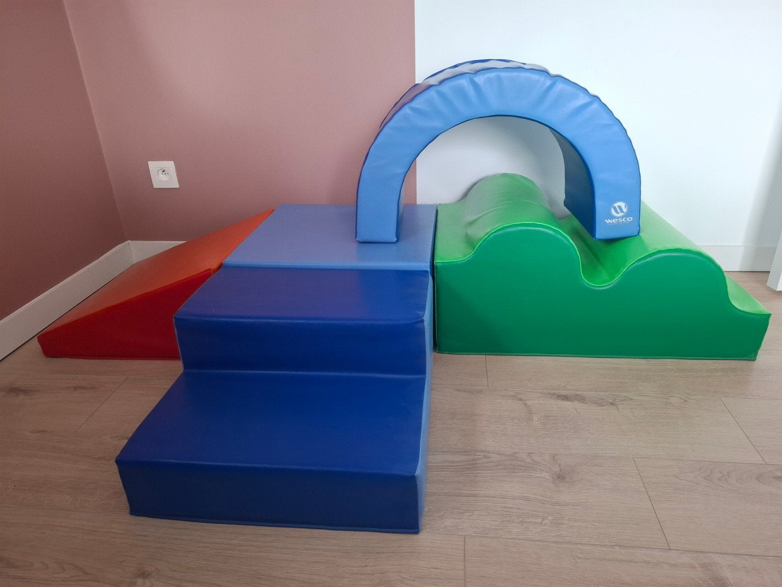 Wesco zachte foamblokken, Ophalen