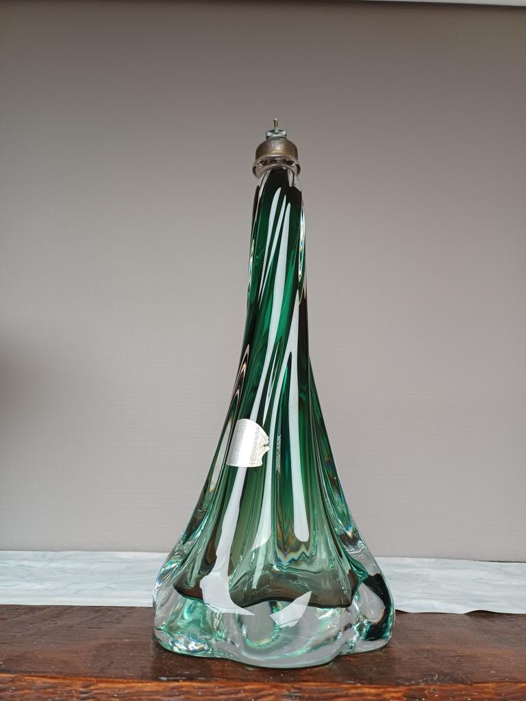 val saint lambert lamp zonder kap kleur groen prima staat., Antiek en Kunst, Ophalen