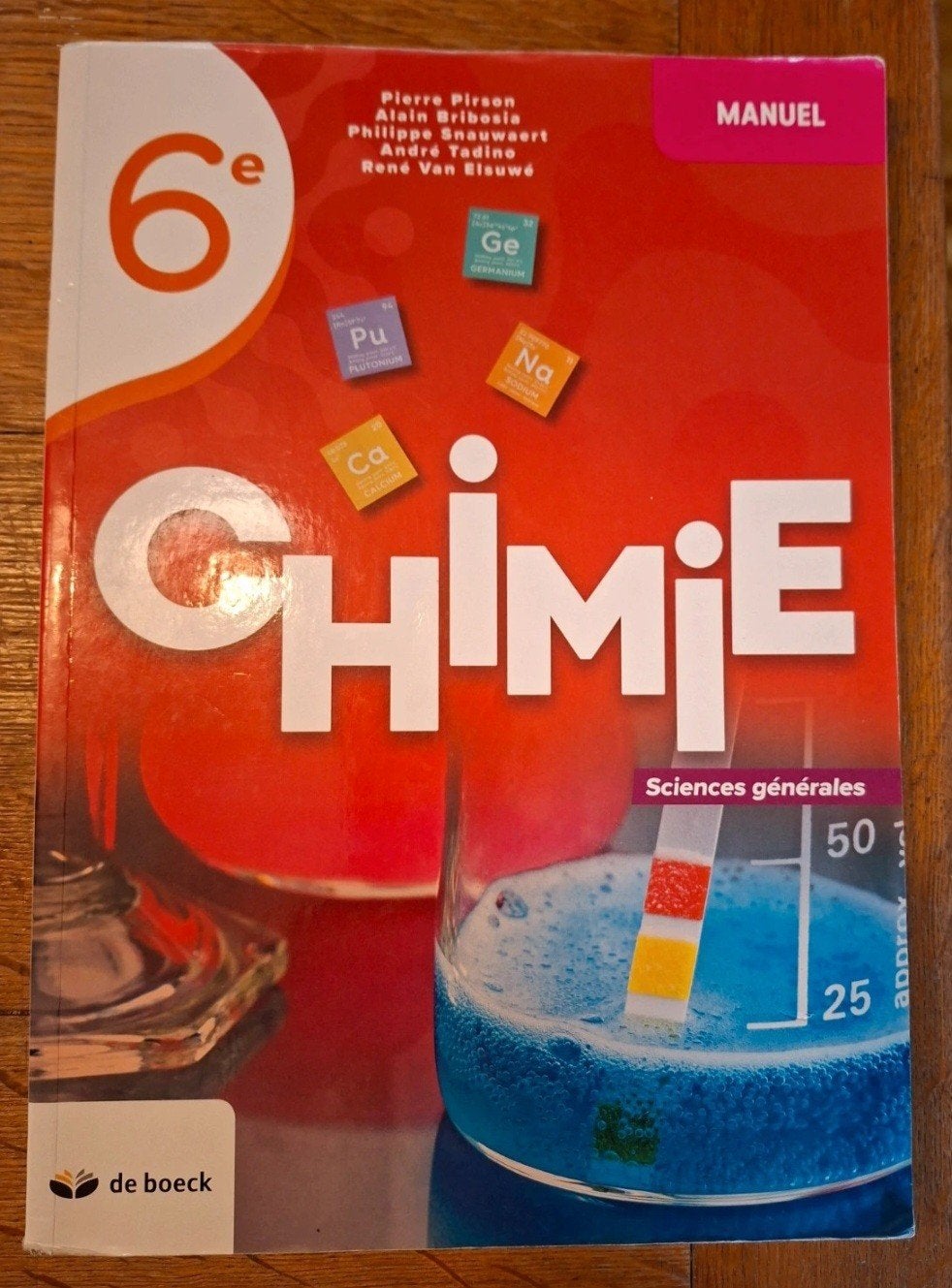 manuel de chimie 6 eme, Livres, Livres scolaires, Enlèvement ou Envoi, Chimie
