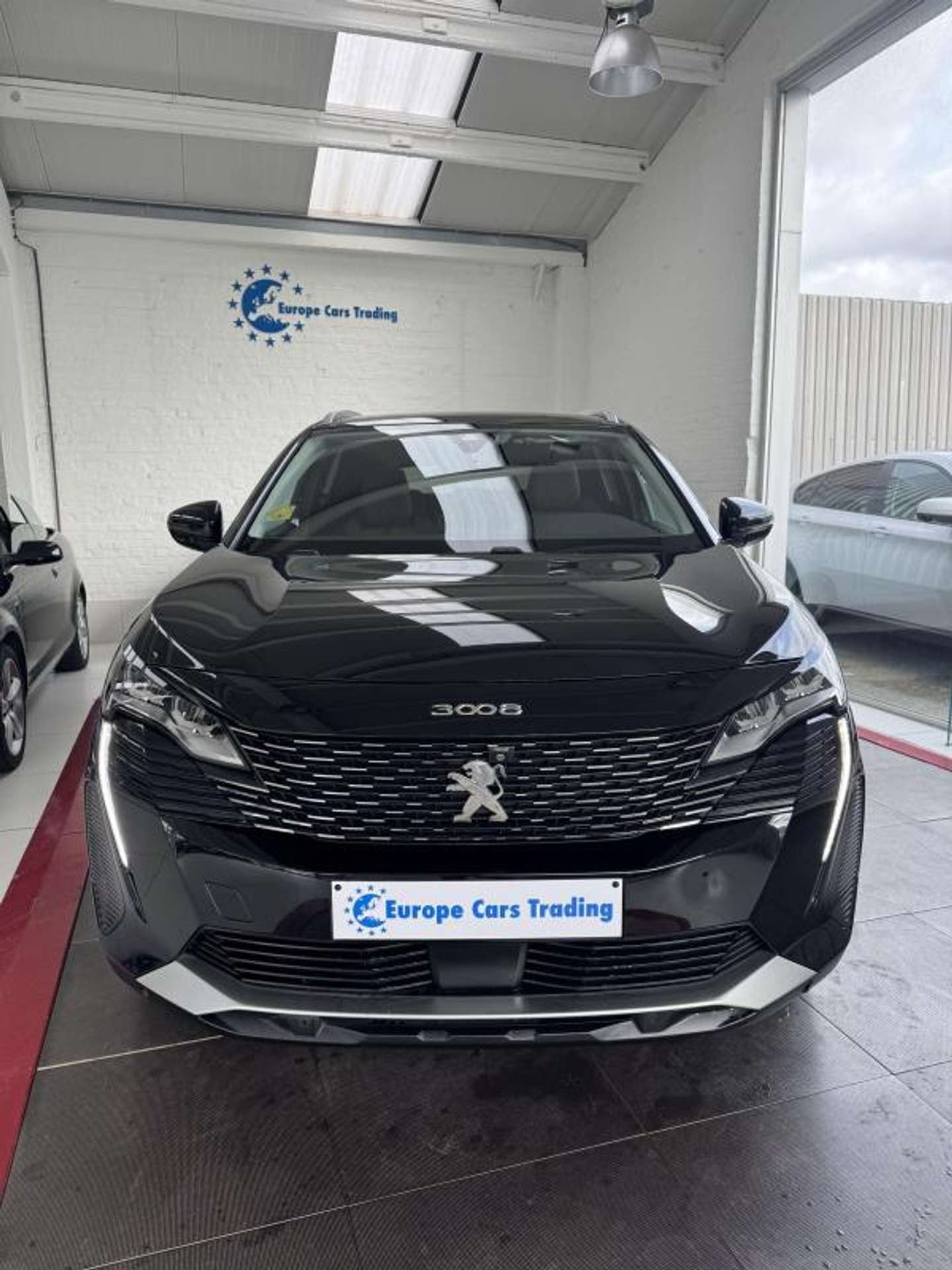 Peugeot 3008 1.5HDI 130Ch ALLURE 1ÈRE MAIN BOITE AUTO GPS G, Auto's, Automaat, Gebruikt, Zwart, Zwart