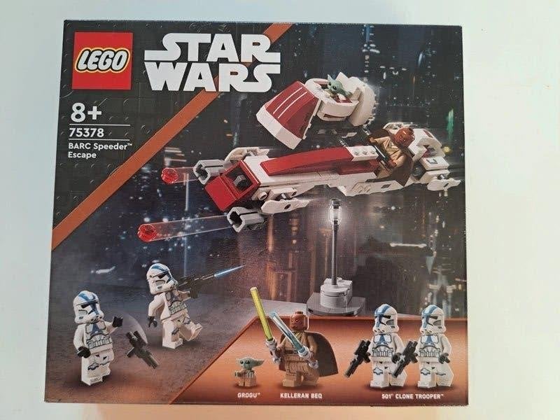 LEGO Star Wars 75378 – BARC Speeder Escape, Neuf, Lego, Ensemble complet, Star Wars