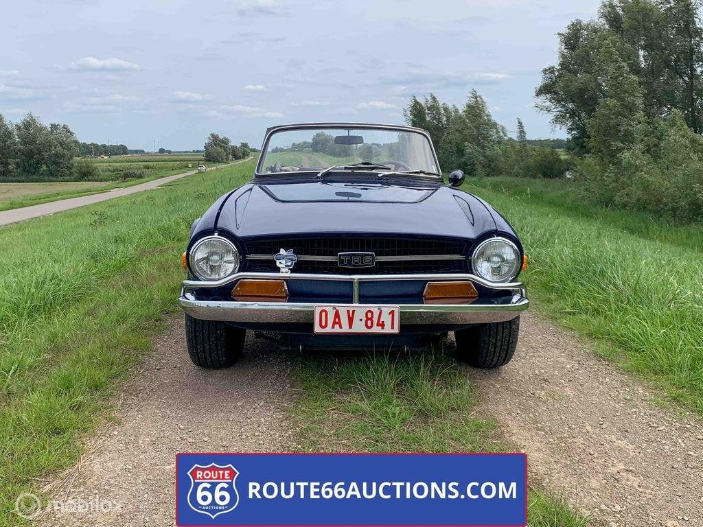 Triumph TR6 | 1970 | Route 66 Auctions, Triumph, Zwart, Bedrijf, Handgeschakeld