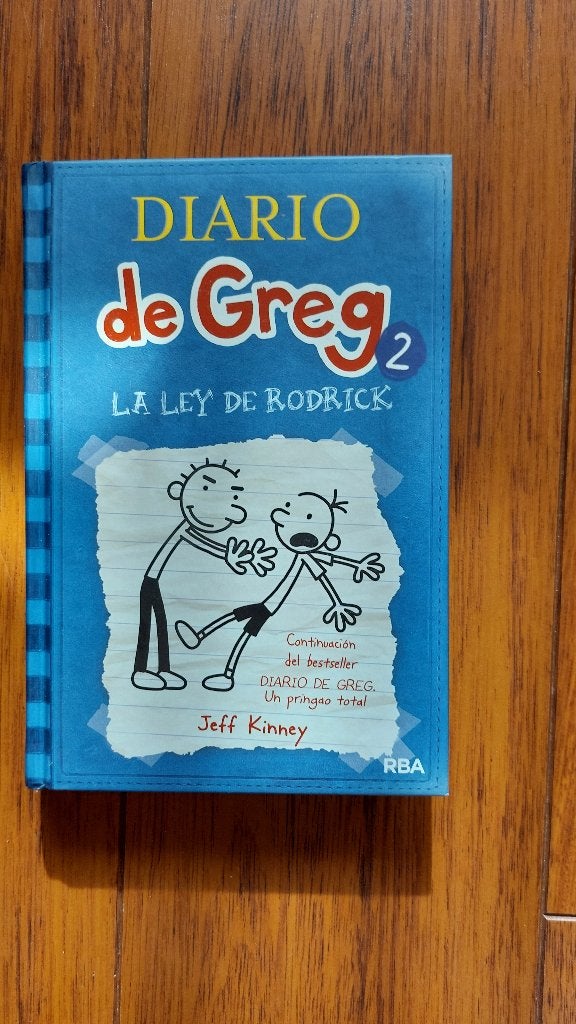 Boek Diario de Greg 2, Ophalen of Verzenden, Zo goed als nieuw, Jeff Kinney, Fictie