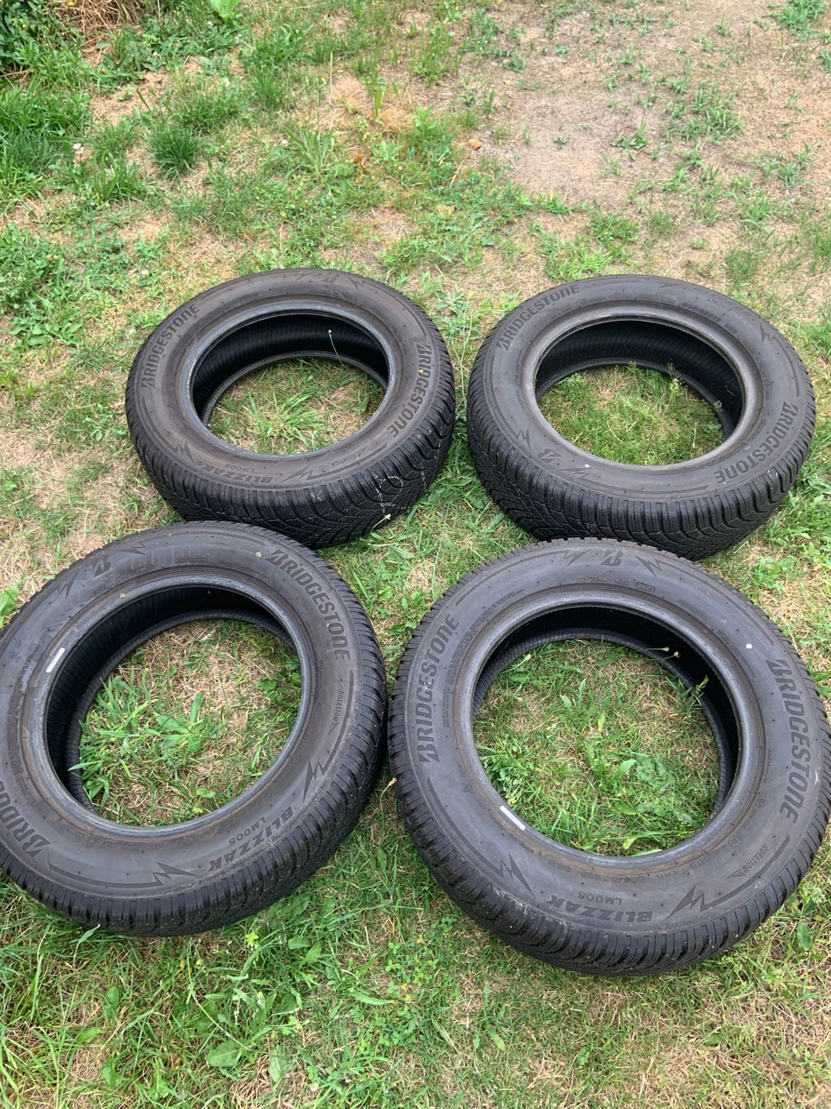205/65R16 95H Bridgestone winterbanden, Enlèvement, Comme neuf