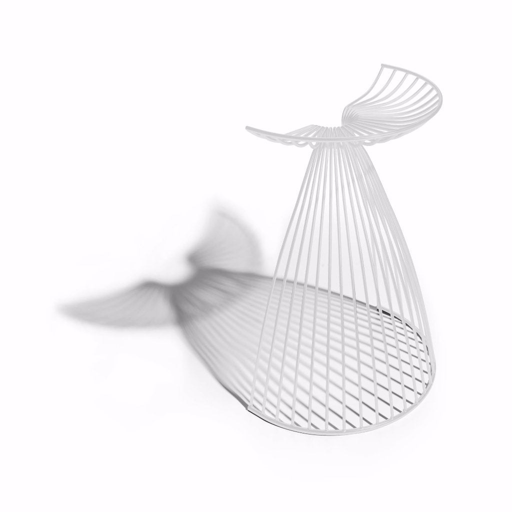 Angel kruk wit hoogte 65 cm, 60 tot 90 cm, Nieuw, Ophalen of Verzenden, 1 kruk