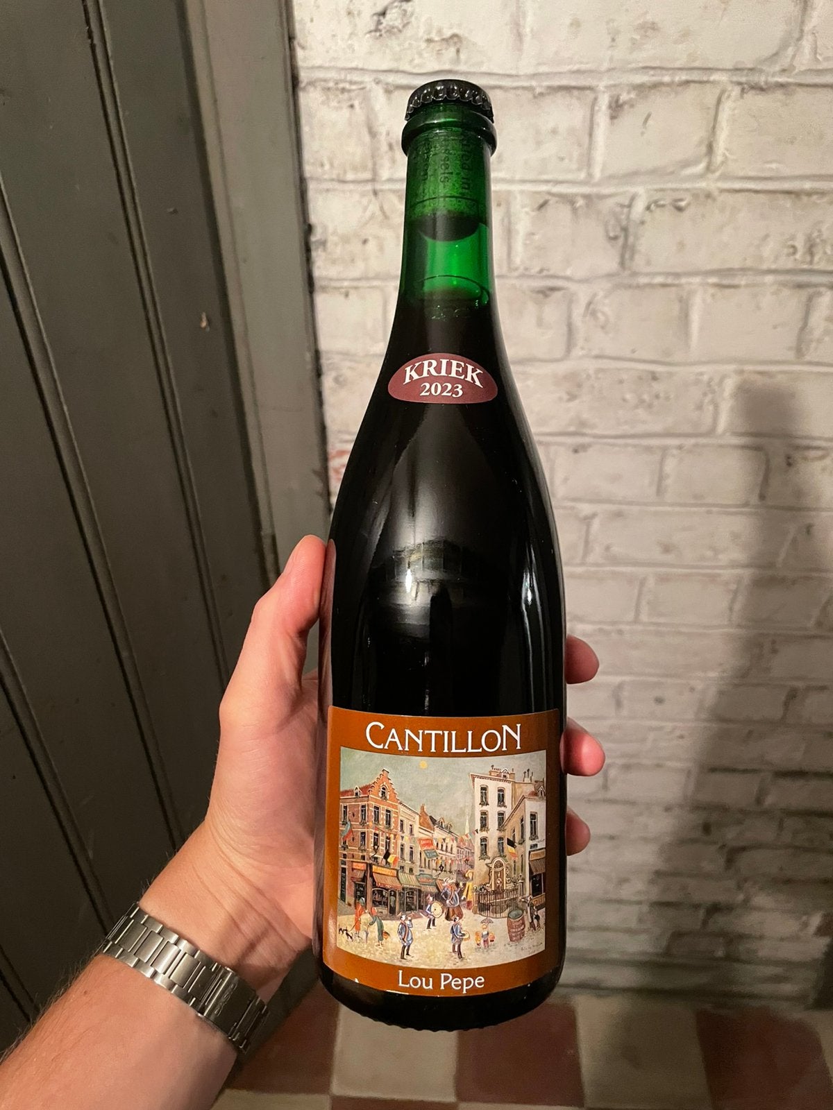 Cantillon Lou Pepe kriek 2023, Enlèvement, Comme neuf