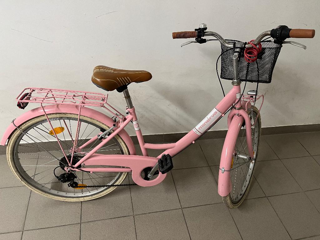 Meisjesfiets minerva 26inch, Fietsen en Brommers, Versnellingen, Ophalen, 26 inch of meer, Minerva