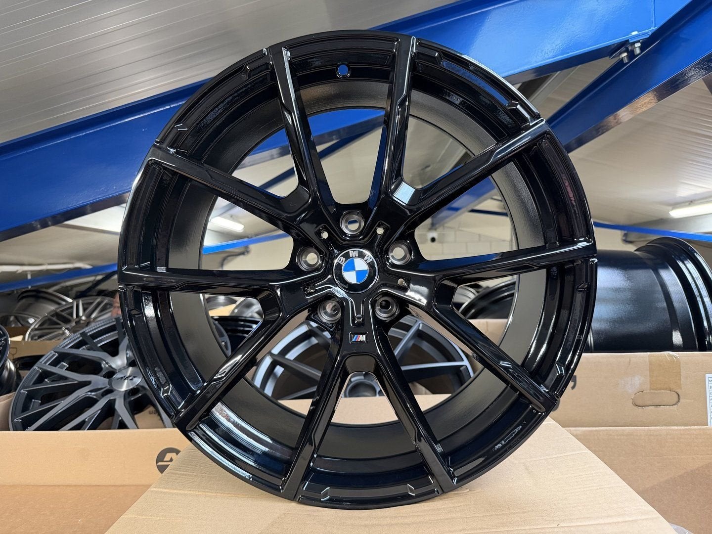 NIEUW 20inch BMW Black M728 Style Velgen 5x120 E90 F30 F10, Auto-onderdelen, -, -, Banden en Velgen, Nieuw