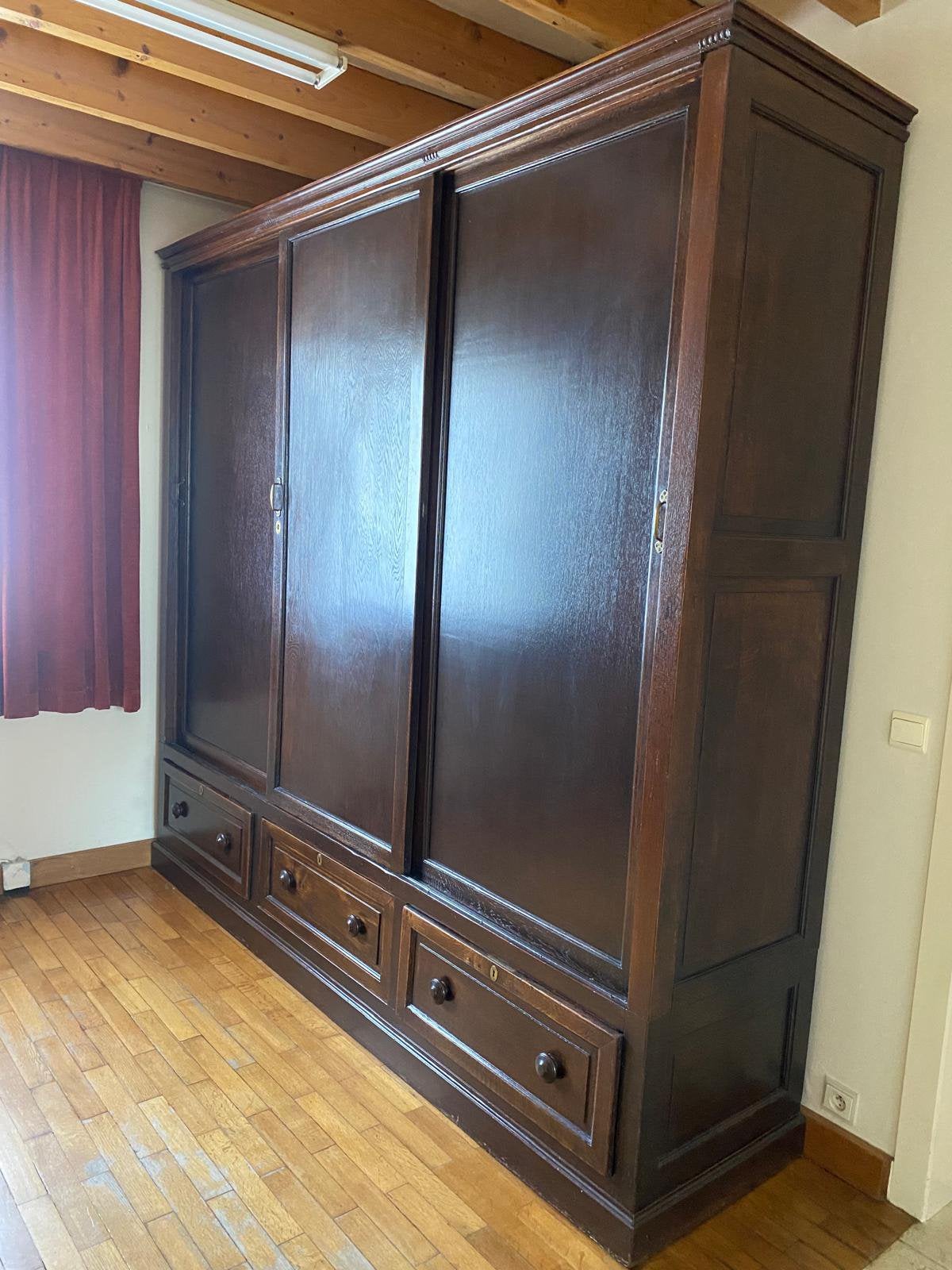 Grote wandkast, 200 cm ou plus, Rustiek, Enlèvement, Utilisé