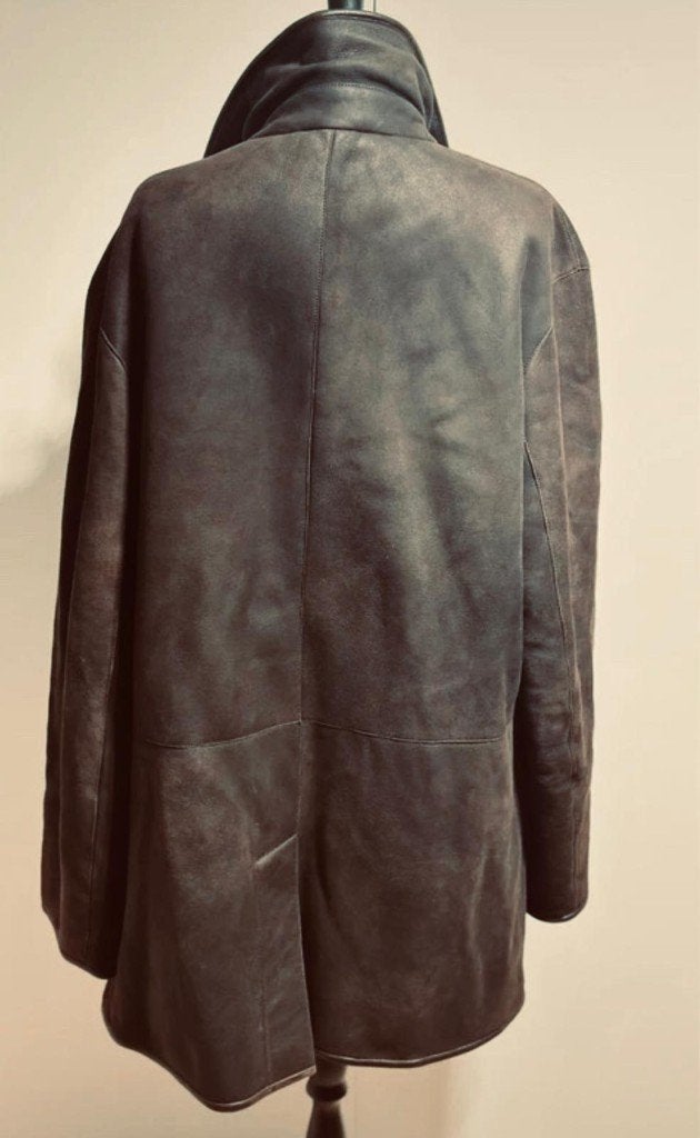 Vintage SERAPHIN France -  Véritable peau lainée (shearling), Enlèvement ou Envoi, Taille 52/54 (L), Comme neuf, Seraphin Paris