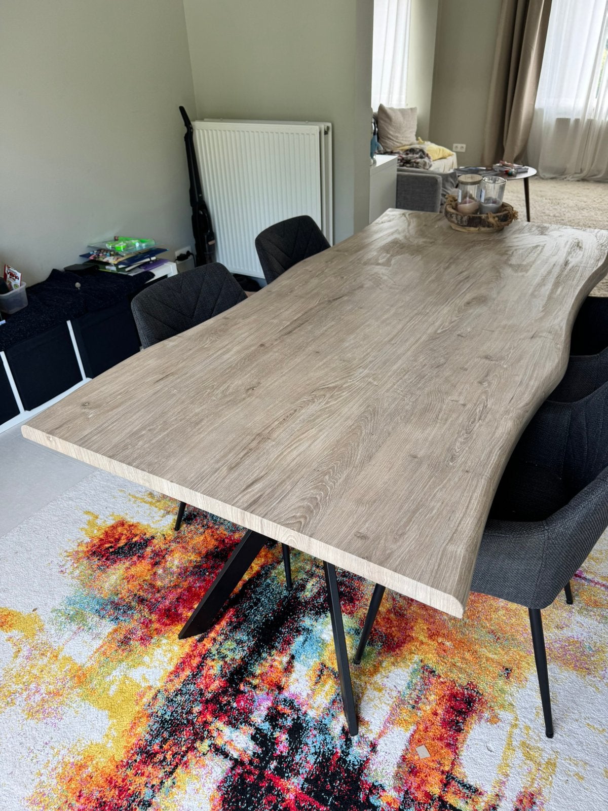 Eetkamer tafel zo goed als nieuw, Huis en Inrichting, Tafels | Eettafels, Ophalen, Zo goed als nieuw