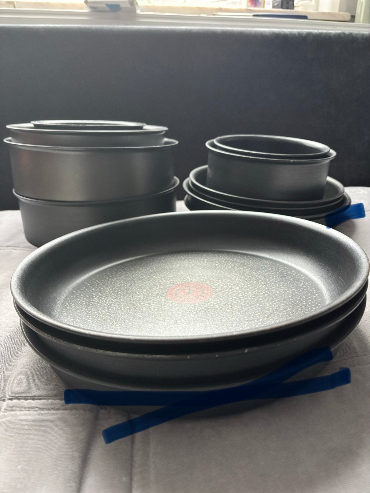 Tefal ingenio pannen - lot of per stuk, Huis en Inrichting, Ophalen, Tefal, Braadpan, Aluminium