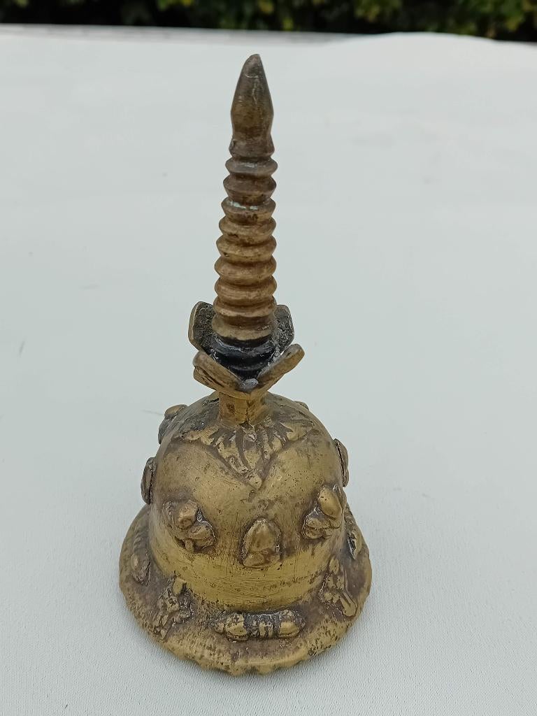 Cloche orientale ancienne avec belle finition, Antiquités & Art, Enlèvement ou Envoi, Cuivre