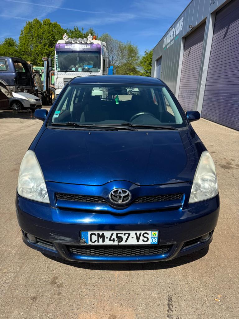 Toyota Corolla Verso *D4D-AIRCO-FRENCH CAR* (bj 2005), Auto's, Monovolume, 1520 kg, Blauw, Bedrijf