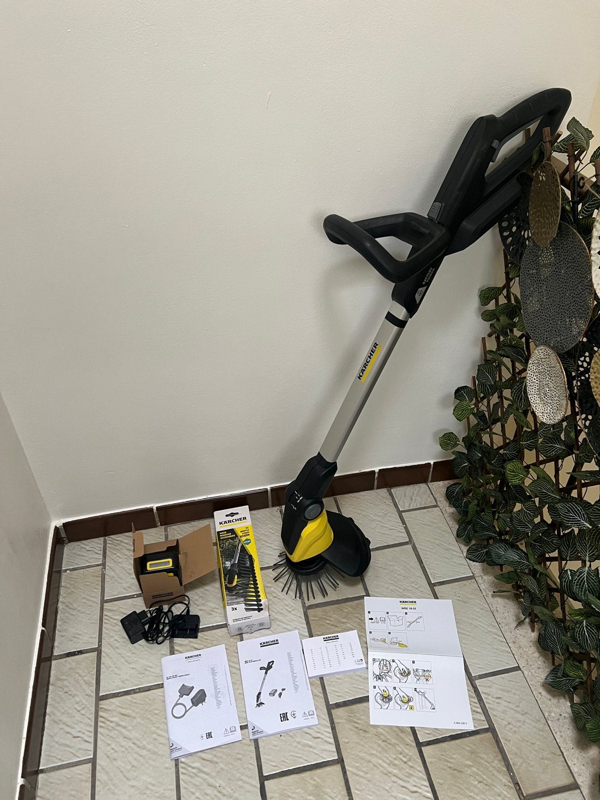 Désherbeur sans fil Kärcher WRE 18-55, Jardin & Terrasse, Coupe-bordures, Comme neuf, Enlèvement