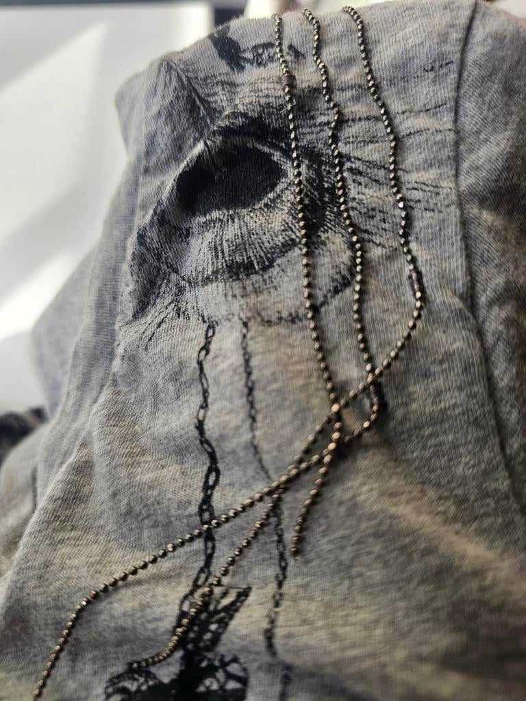 Heel mooie originele shirt lange mouwen + fijne kettinkjes, Kinderen en Baby's, Verzenden, Mer du Nord, Meisje, Shirt of Longsleeve