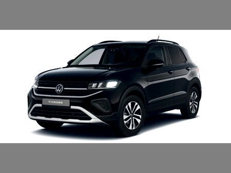 Volkswagen T-Cross GOAL Edition 1.0 TSI DSG, Auto's, Automaat, T-Cross, Parkeersensor, Zwart