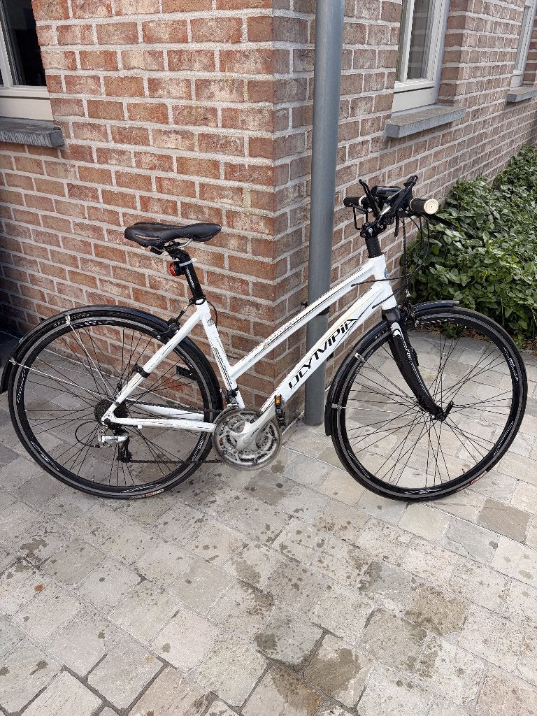 Olympia Supperleggra Flas Road-Aluminium- Hybride fiets, Fietsen en Brommers, Gebruikt, Aluminium, 49 tot 53 cm, 15 tot 20 versnellingen