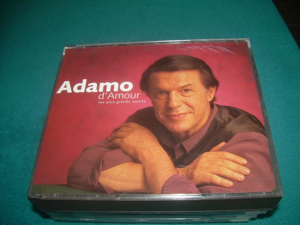 BOÎTE DE 2 CD - ADAMO, Enlèvement ou Envoi, Comme neuf