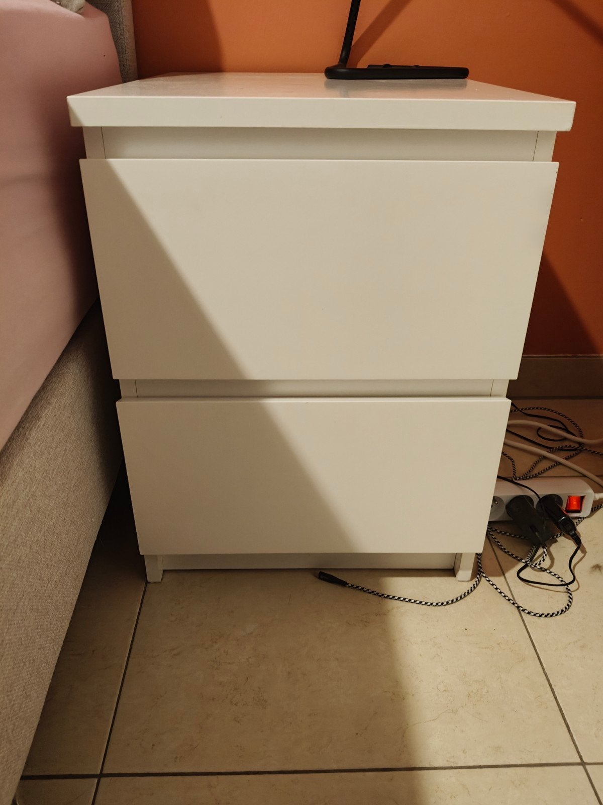 Nachtkastje Malm IKEA (40x50x53), Maison & Meubles, Enlèvement