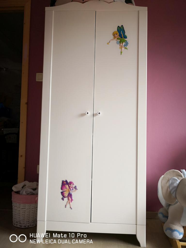 Chambre bébé complète – Lit, armoire & table à langer, Enlèvement, Utilisé, Garçon ou Fille