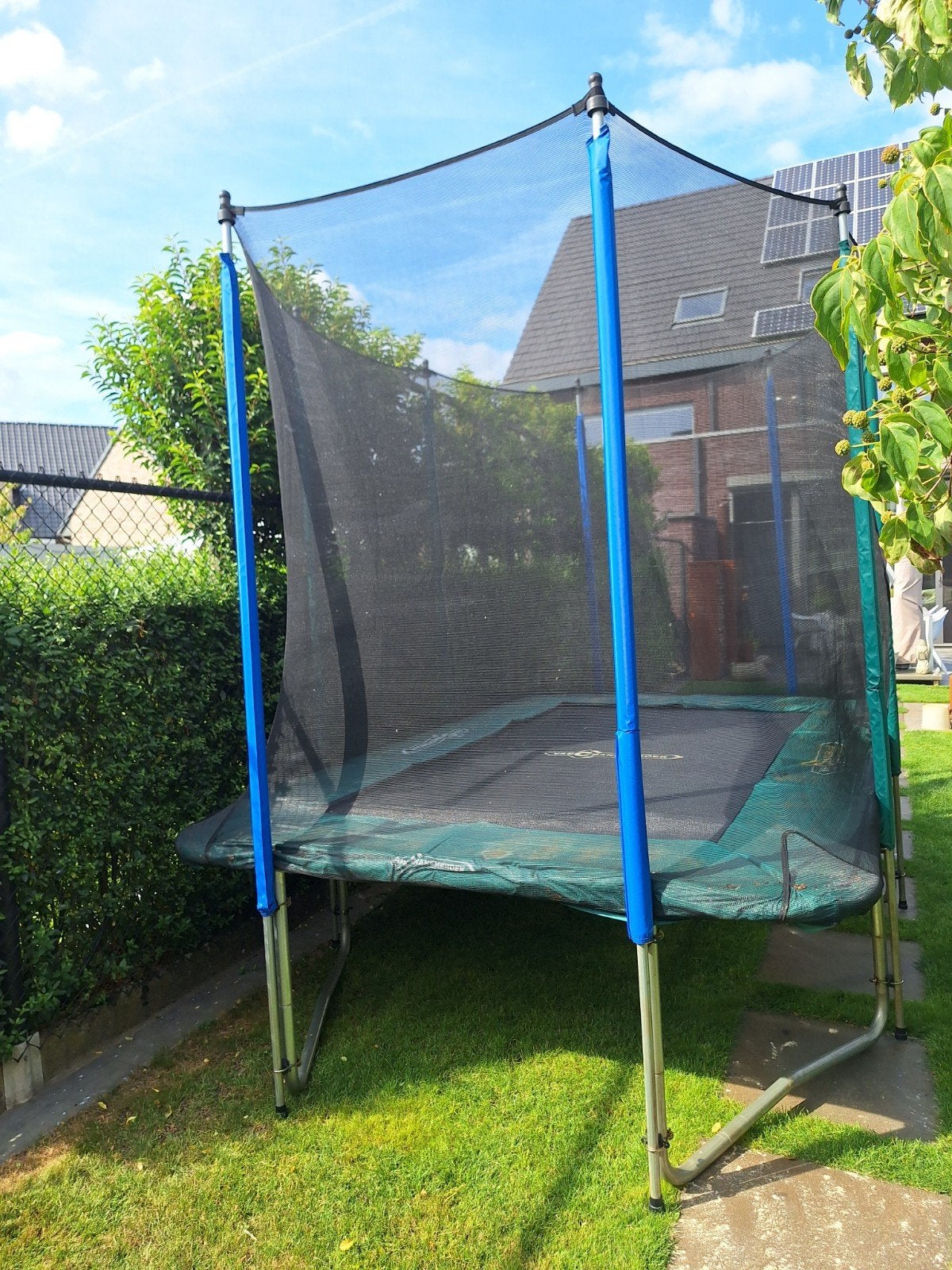 trampoline 210x310, Ophalen, Zo goed als nieuw