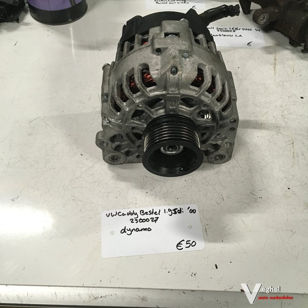 Vw Caddy Bestel 1.9 sdi 2000 Wagennr 2500027 Dynamo, -, Utilisé, -, -