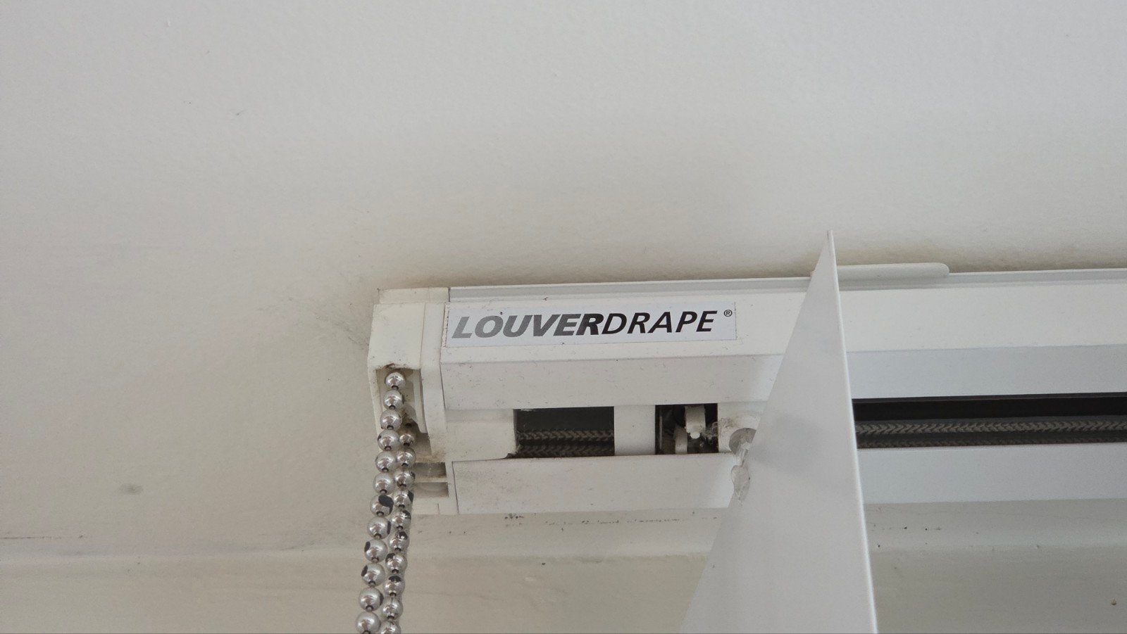 Louverdrape lamellen - volledig, Ophalen, Gebruikt, Overige merken, 355 cm