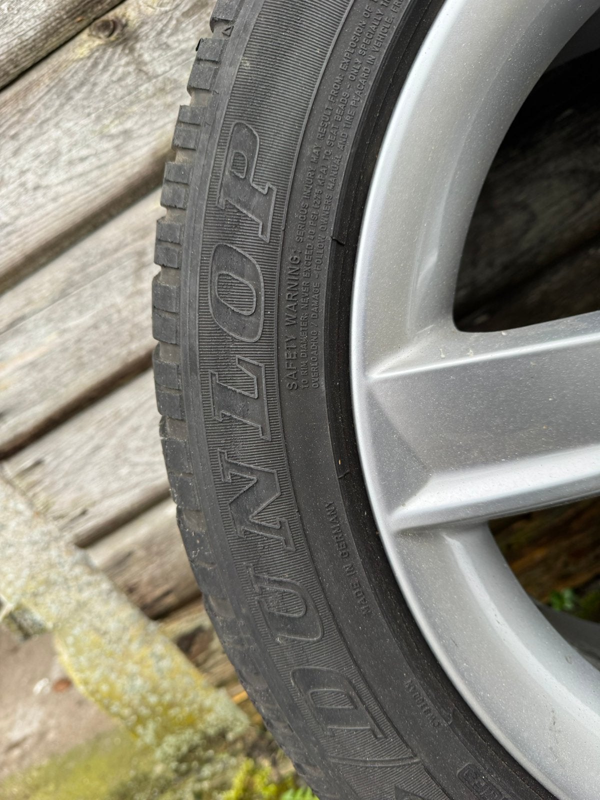 Audi Velgen met winterbanden, Ophalen, Gebruikt
