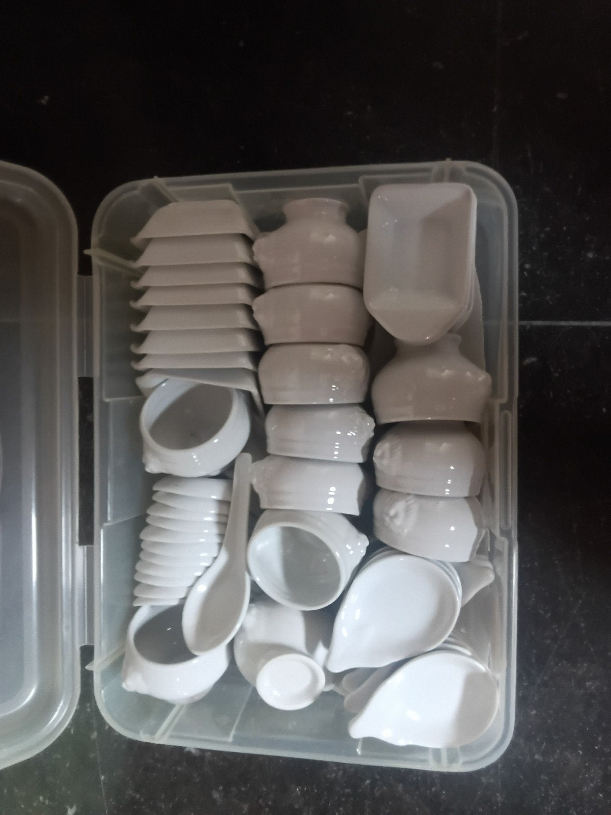Witte apero schaaltjes, Huis en Inrichting, Ophalen