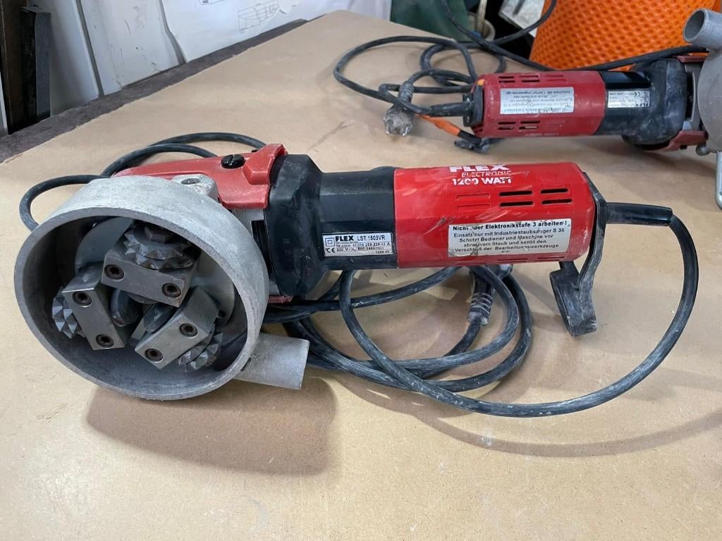 2 x Profileuse Flex LST 1503 VR - machine de façonnage, Bricolage & Construction, Outillage | Autres Machines, Utilisé, Enlèvement ou Envoi