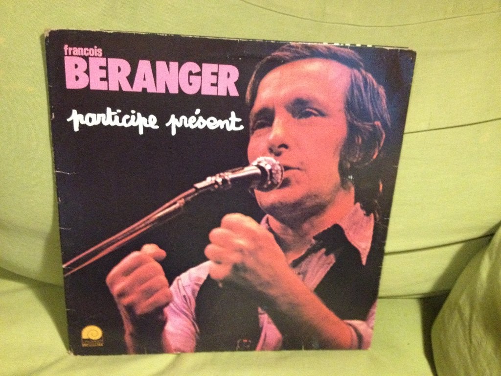 François Béranger - participe présent, LP, Rock, Gebruikt, 7 inch