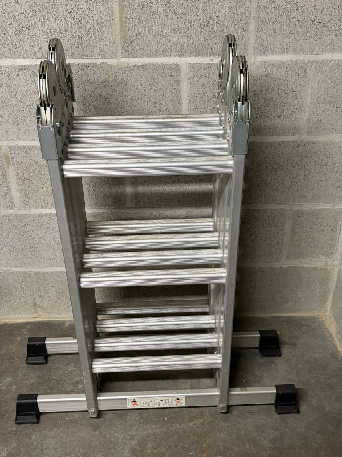 Multifold 4-in-1 ladder met platform, Ophalen, Ladder