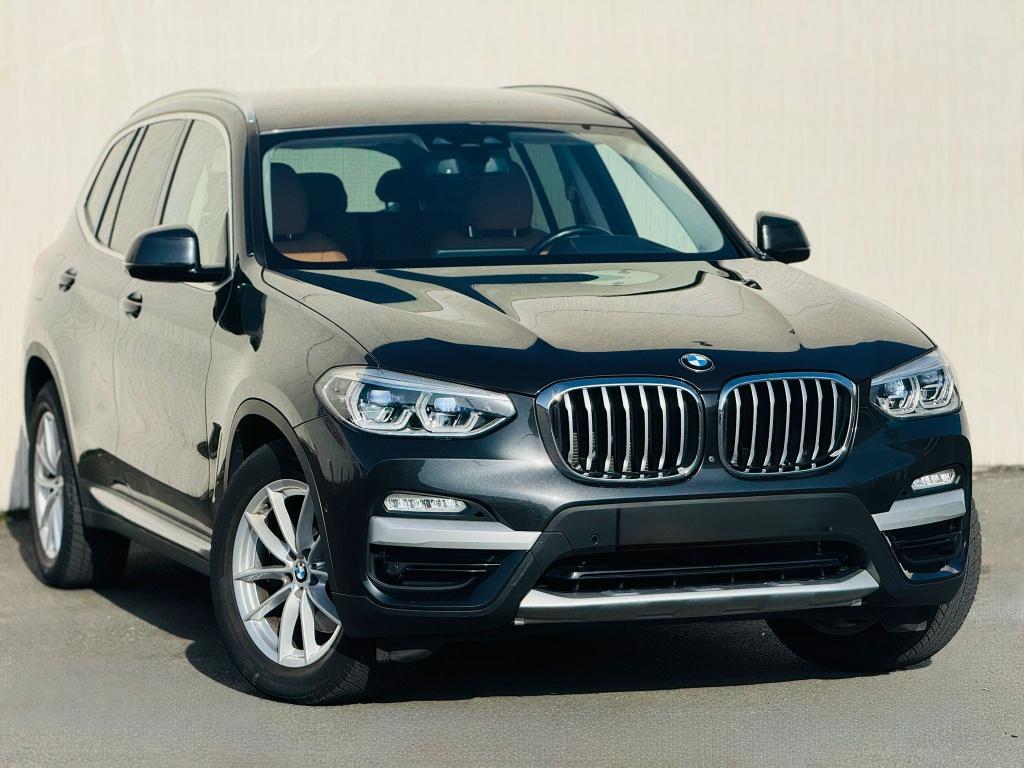 Bmw X3 Xdrive 2.0 Xline 2019 auto caméra 360 cuir Xénon, Autos, Cuir, Argent ou Gris, Achat, 5 portes