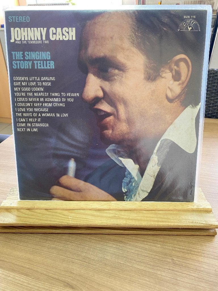 Lp Johnny cash, Cd's en Dvd's, Ophalen, LP, Gebruikt, Fotohoes