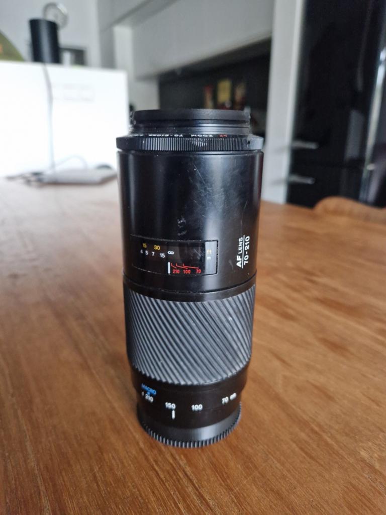 Minolta Af 70-210mm f4 macro, Ophalen of Verzenden