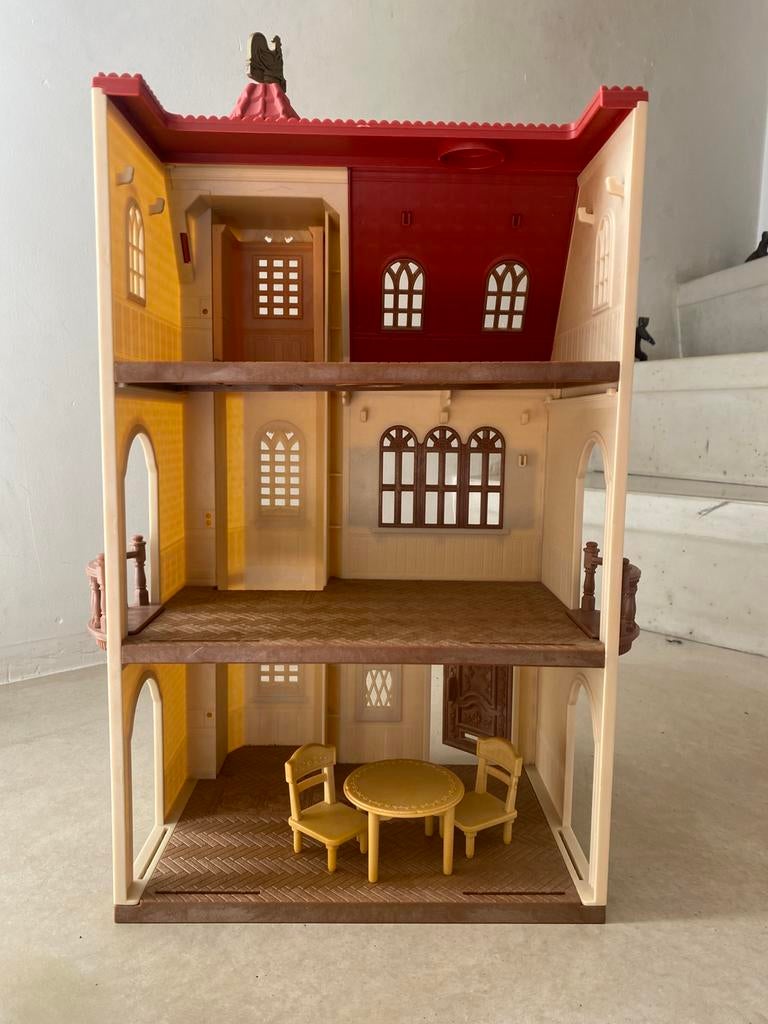 Sylvanian huis met lift, Kinderen en Baby's, Speelgoed | Poppenhuizen, Ophalen, Zo goed als nieuw