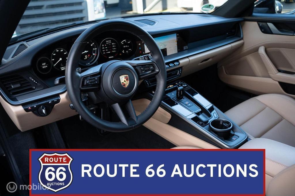 Porsche 911 Carrera 4 | 2023 | Route 66 Auctions, Auto's, Porsche, Gebruikt, Zwart, Bedrijf, Handgeschakeld