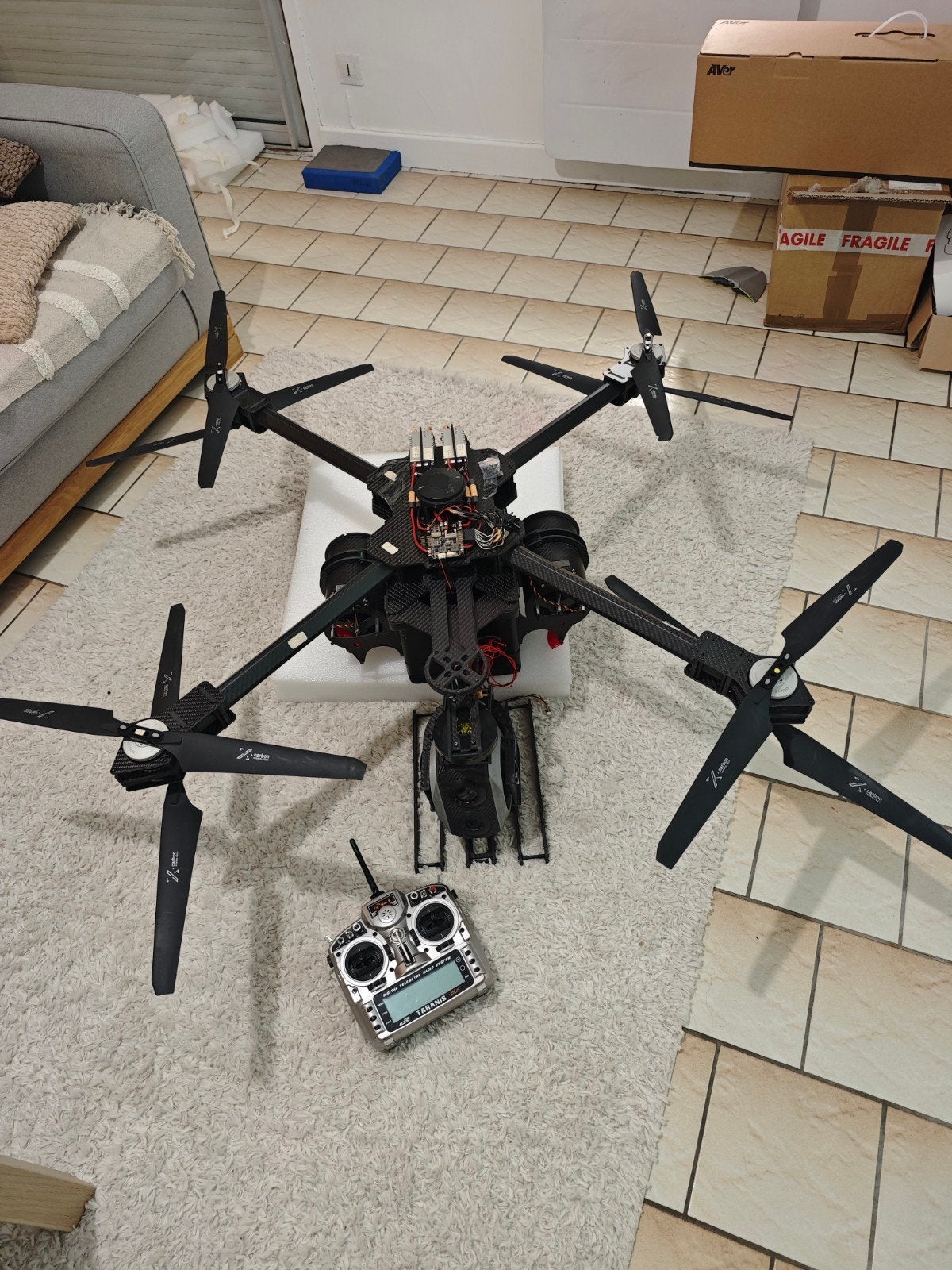 Drone autonome RTK, Neuf, Autres types, Enlèvement ou Envoi, Quadricoptère ou Multicoptère