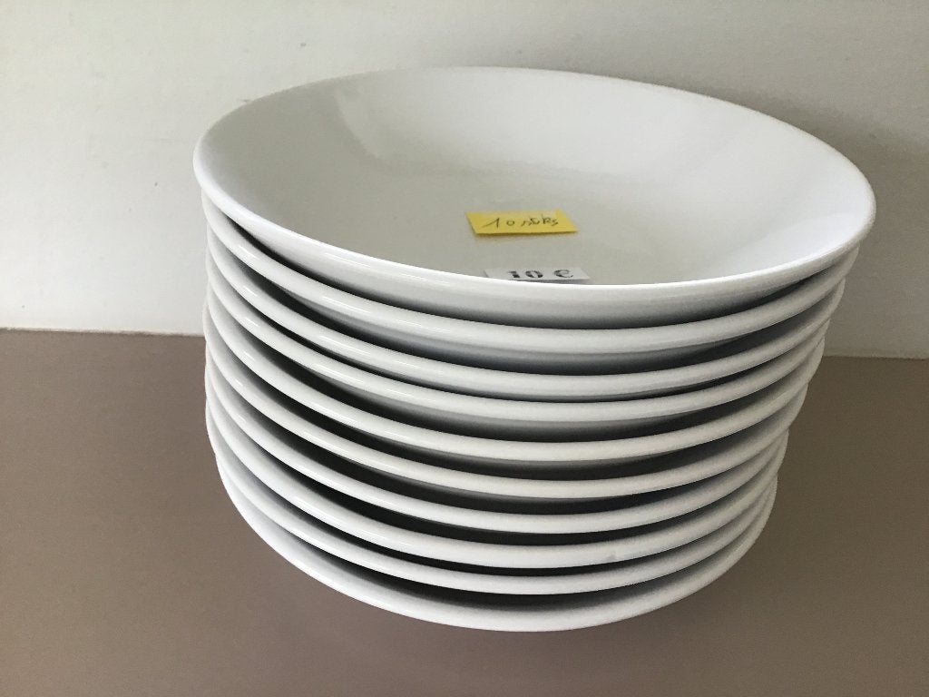 différents ensembles d'assiettes plates et creuses, Maison & Meubles, Cuisine | Vaisselle, Enlèvement ou Envoi, Comme neuf, Assiettes(s)