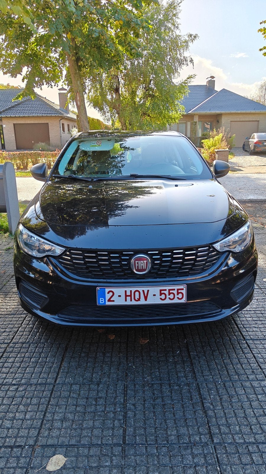 Fiat Tipo Sedan zwart 98.000 KM 2017 benzine 1.4, Auto's, Zwart, Zwart, Tipo, Te koop