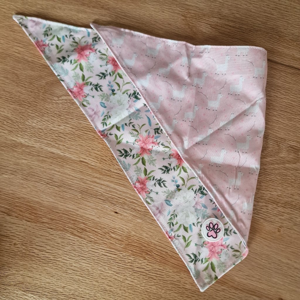 Bandana Paw my God! L lama bloem, Dieren en Toebehoren, Ophalen of Verzenden, Nieuw