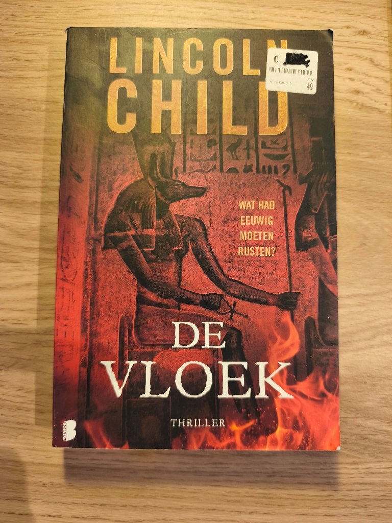 Boek Lincoln Child: De vloek, Ophalen of Verzenden, Gelezen, Lincoln Child