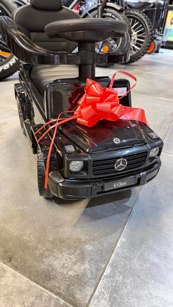 Loopauto Mercedes G350 3 in 1 met Duwstang / Zonneluifel, Ophalen, Nieuw